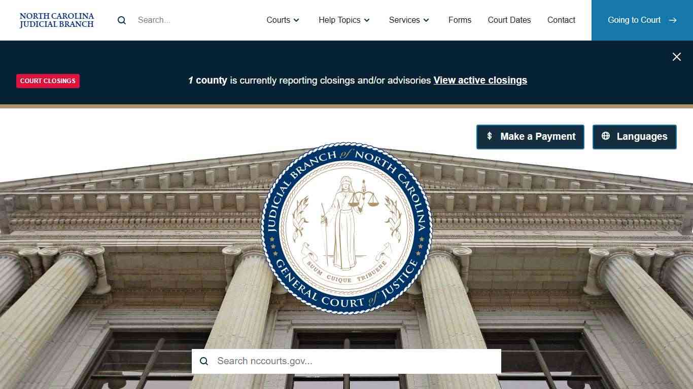 The North Carolina Judicial Branch